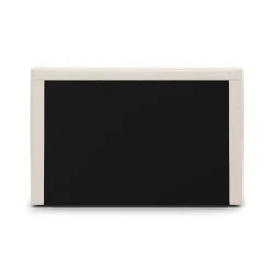 Calabri Queen Upholstered Bed - Ivory Wool Bouclé