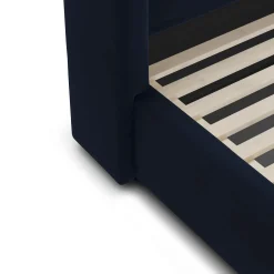 Calabri Queen Velvet Bed - Hale Ink