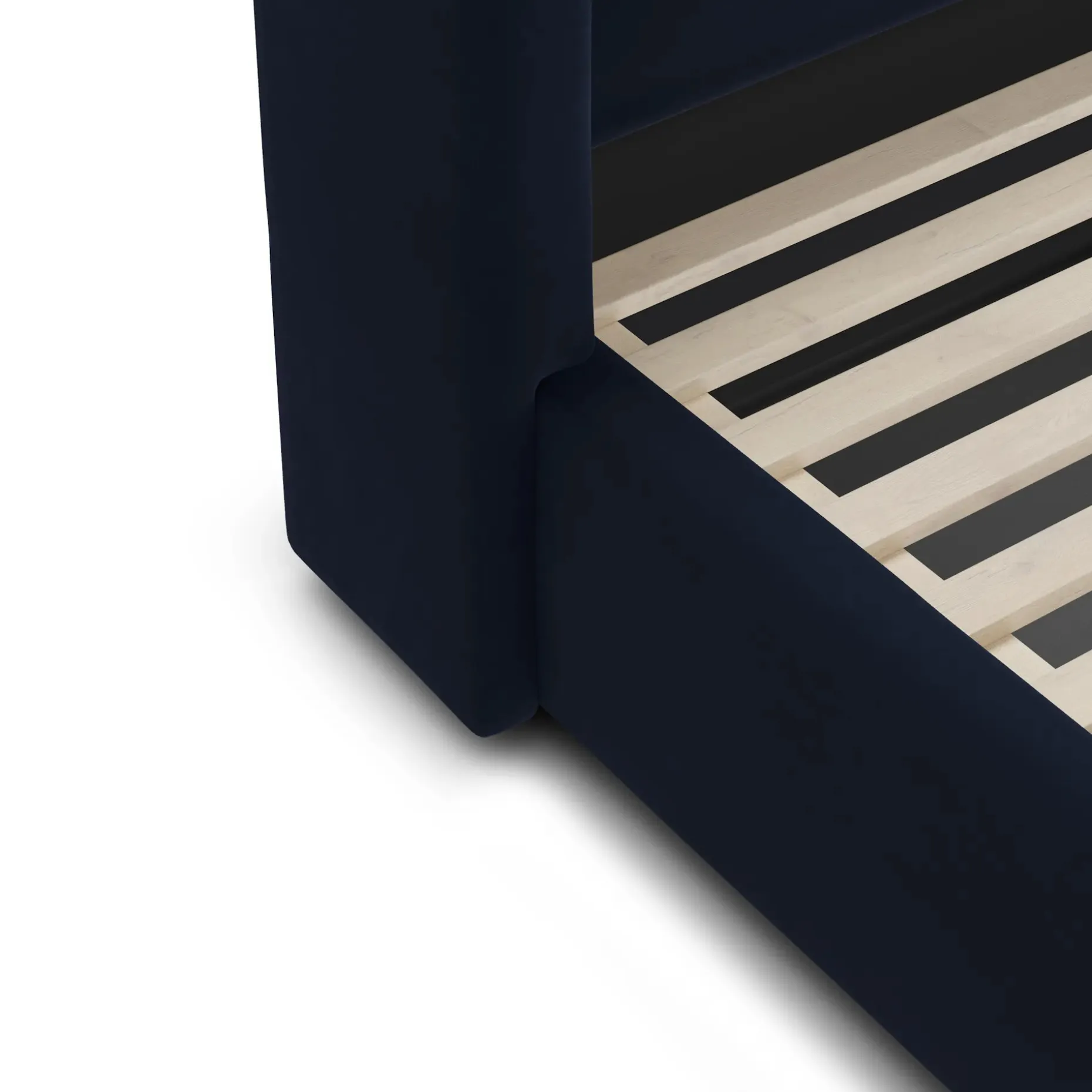 Calabri Queen Velvet Bed - Hale Ink