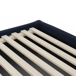 Calabri Queen Velvet Bed - Hale Ink