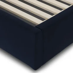 Calabri Queen Velvet Bed - Hale Ink