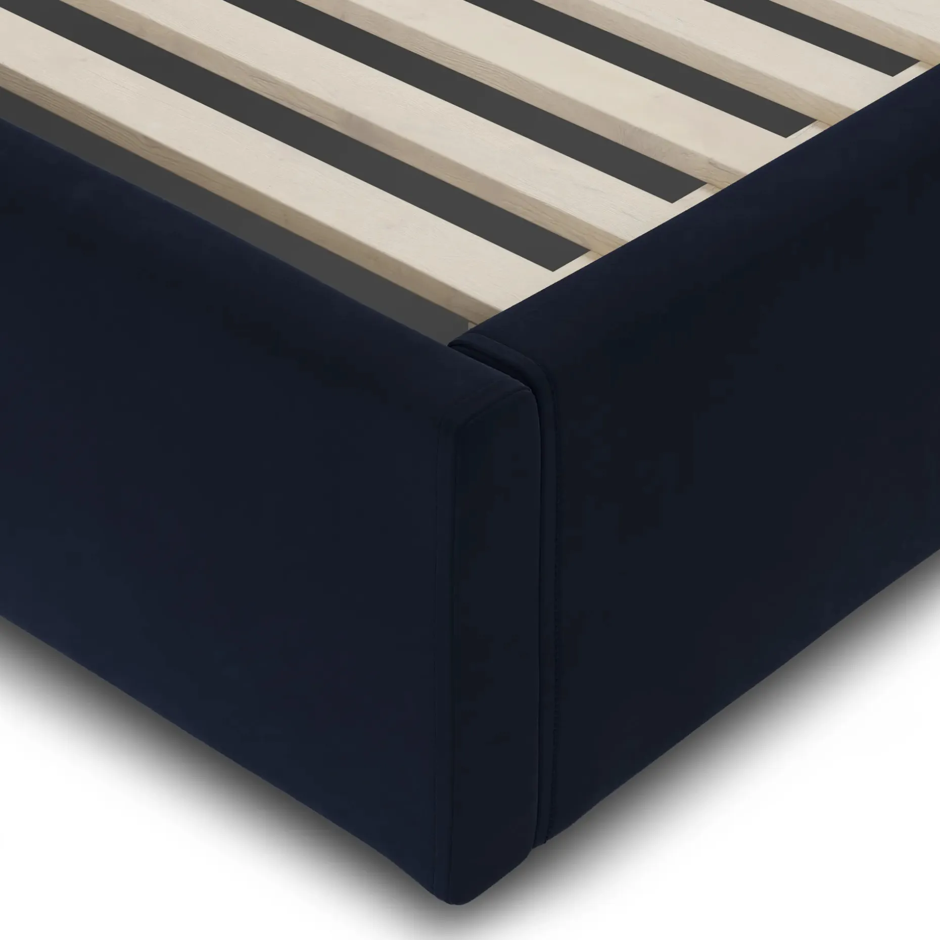 Calabri Queen Velvet Bed - Hale Ink