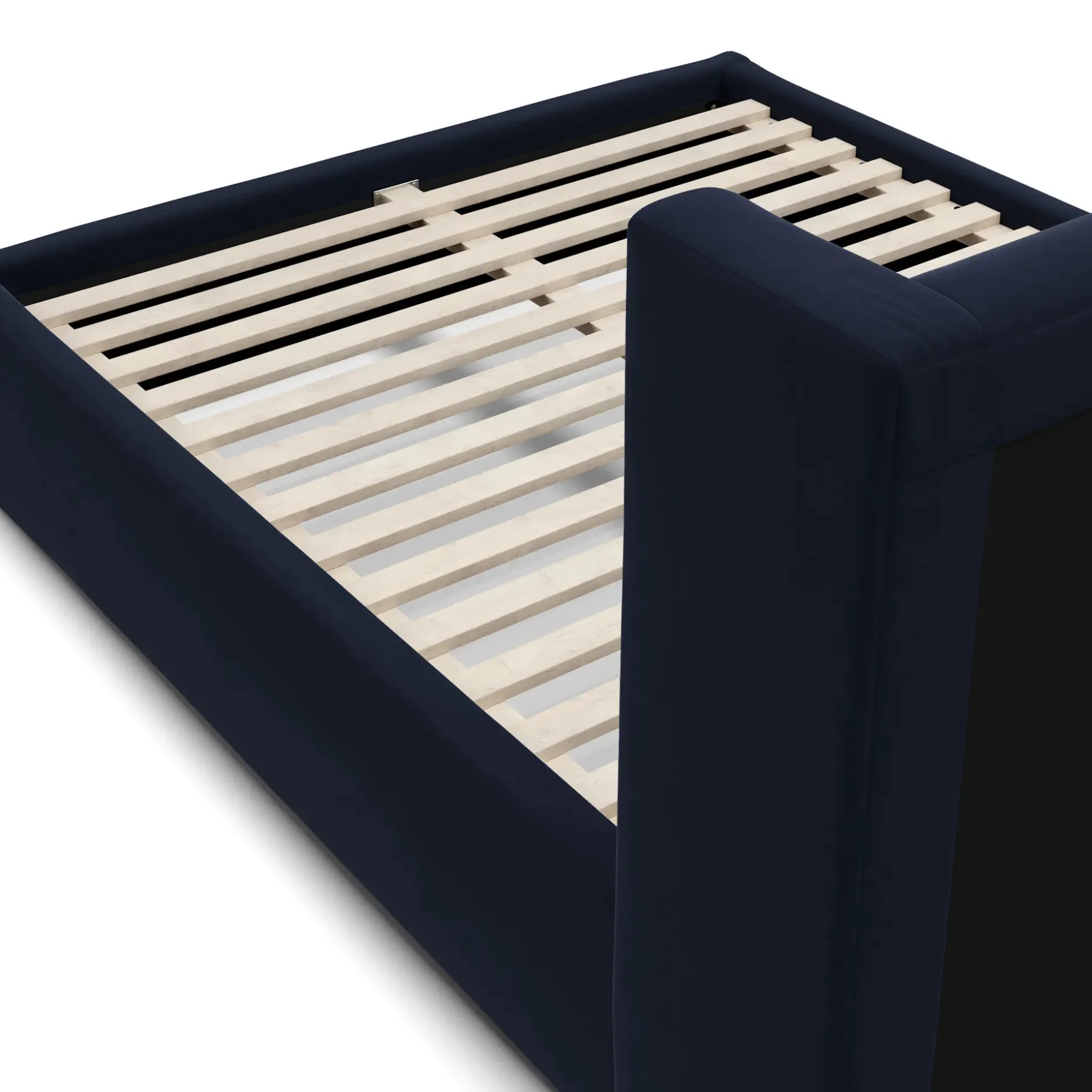 Calabri Queen Velvet Bed - Hale Ink