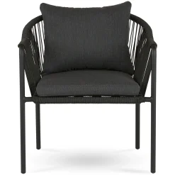 Calicut Outdoor Dining Chair - Coast Black
