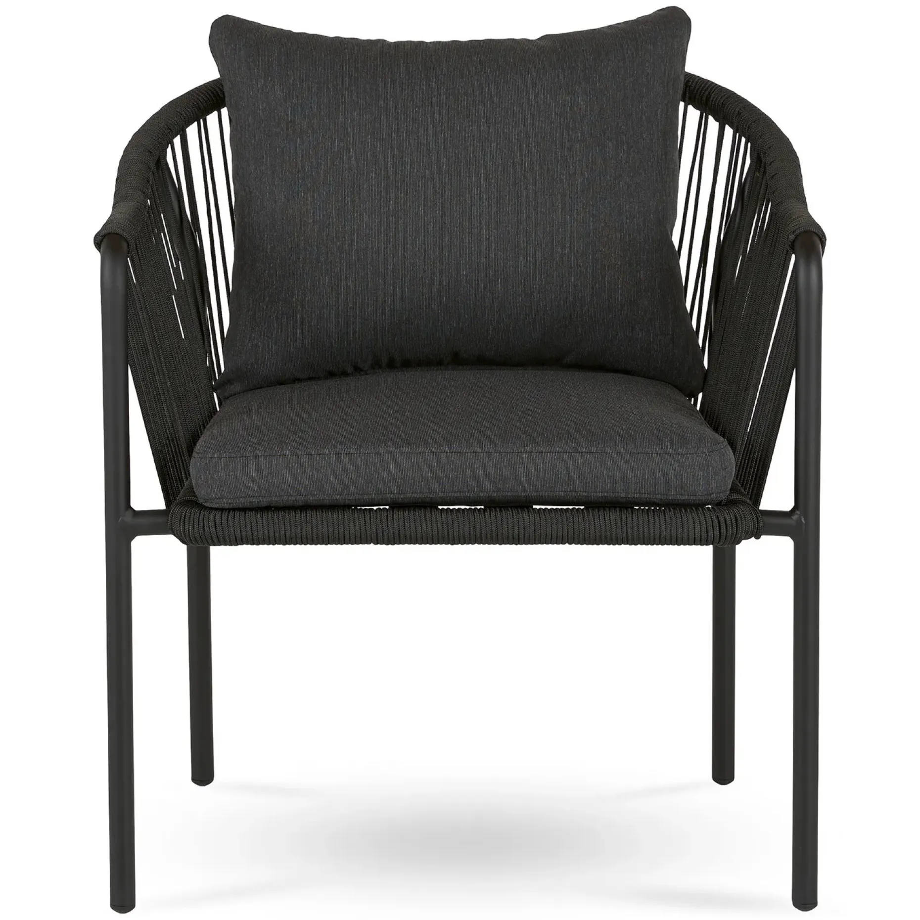 Calicut Outdoor Dining Chair - Coast Black