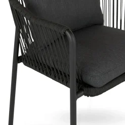 Calicut Outdoor Dining Chair - Coast Black