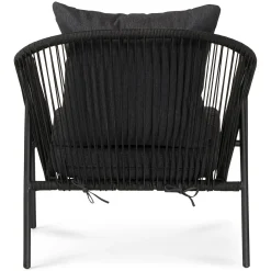 Calicut 33" Outdoor Lounge Chair - Coast Black