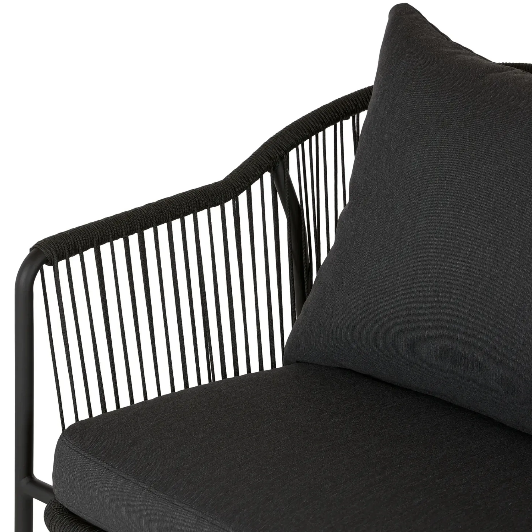 Calicut 67" Outdoor Loveseat - Coast Black