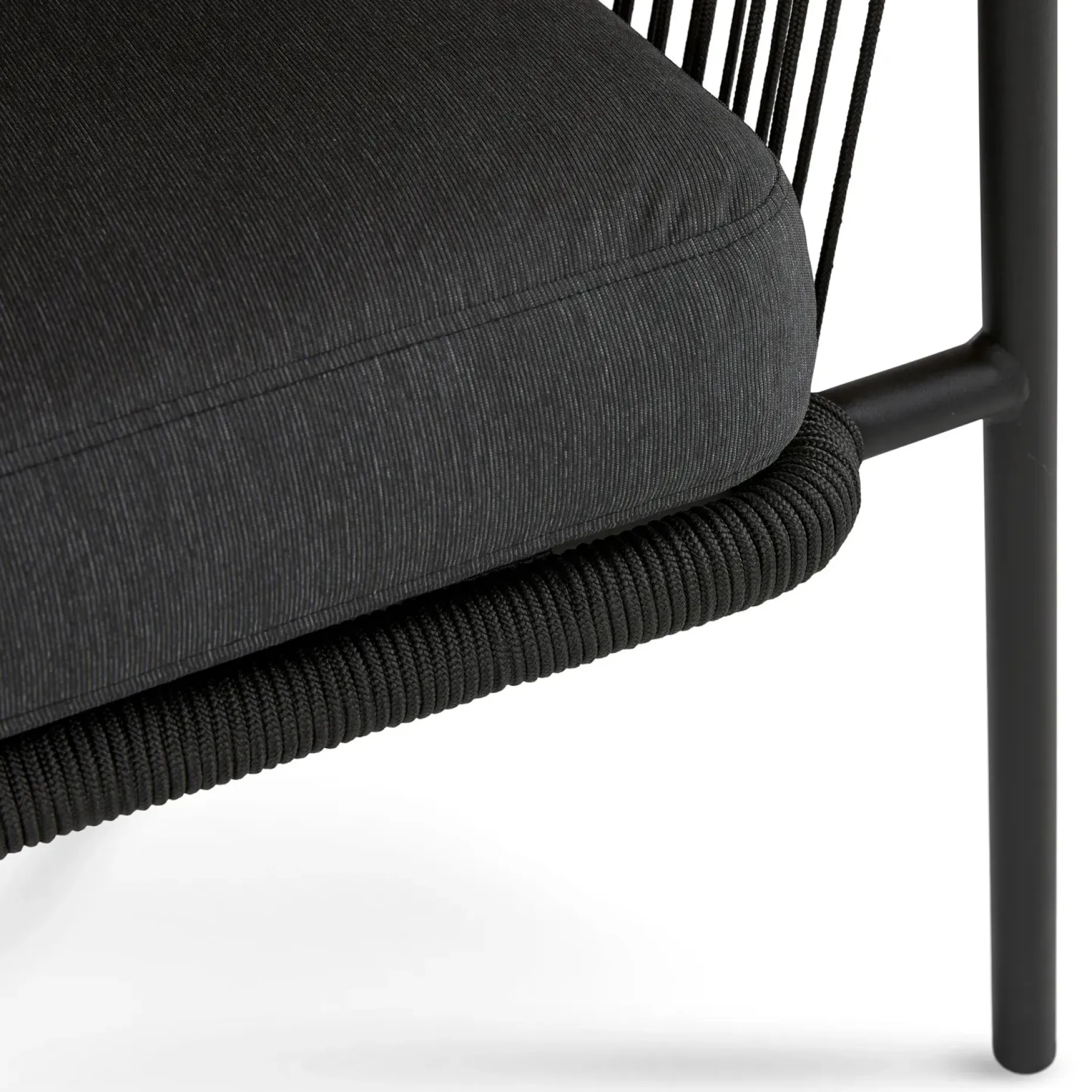 Calicut 67" Outdoor Loveseat - Coast Black