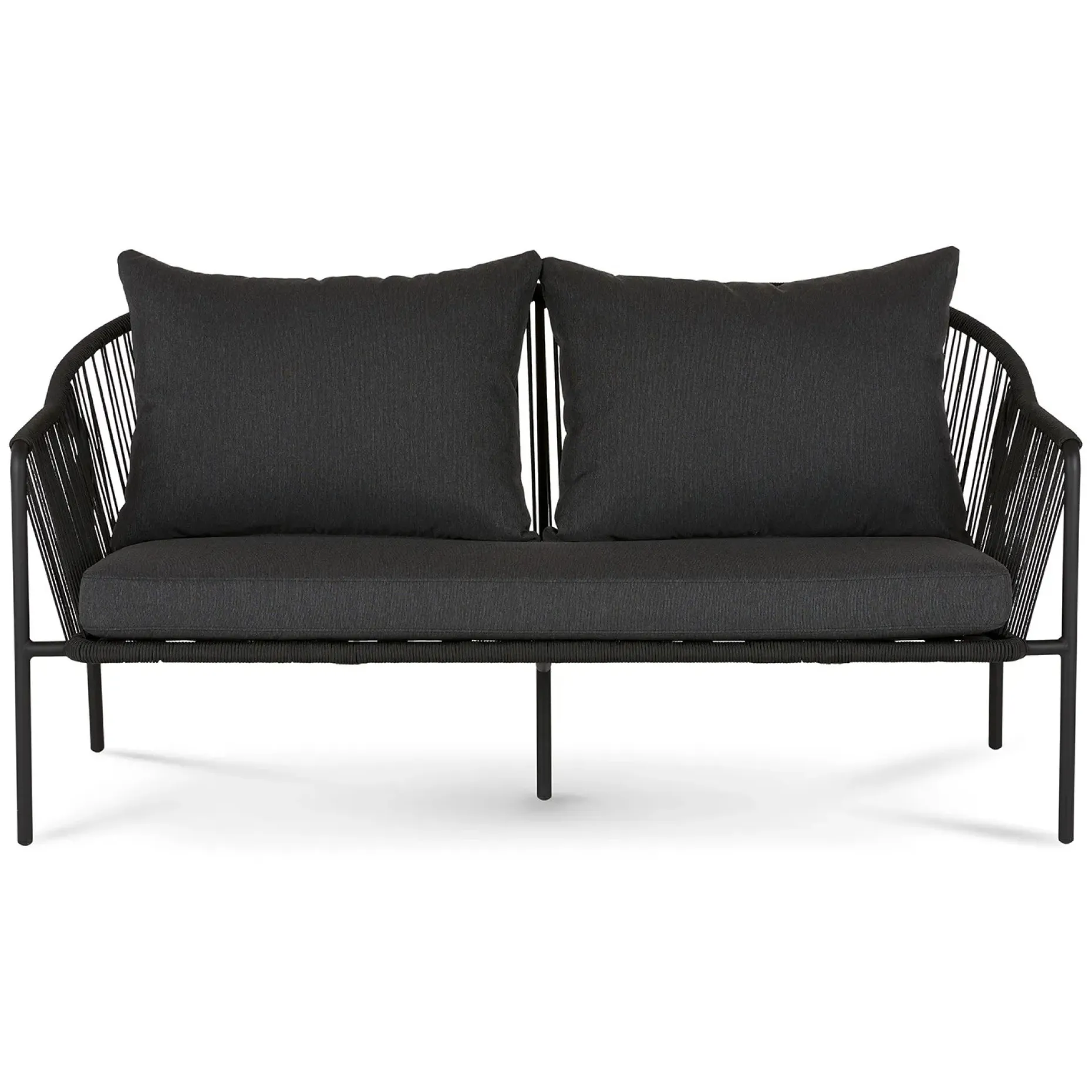 Calicut 67" Outdoor Loveseat - Coast Black