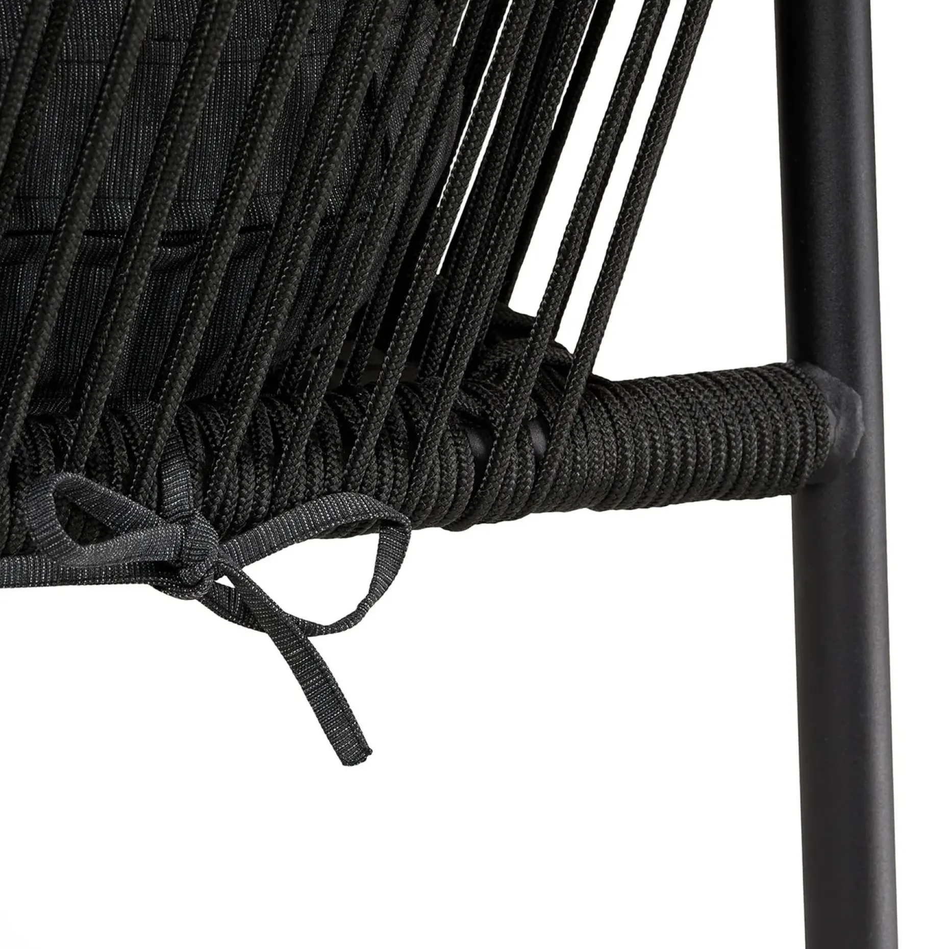 Calicut 67" Outdoor Loveseat Set - Coast Black