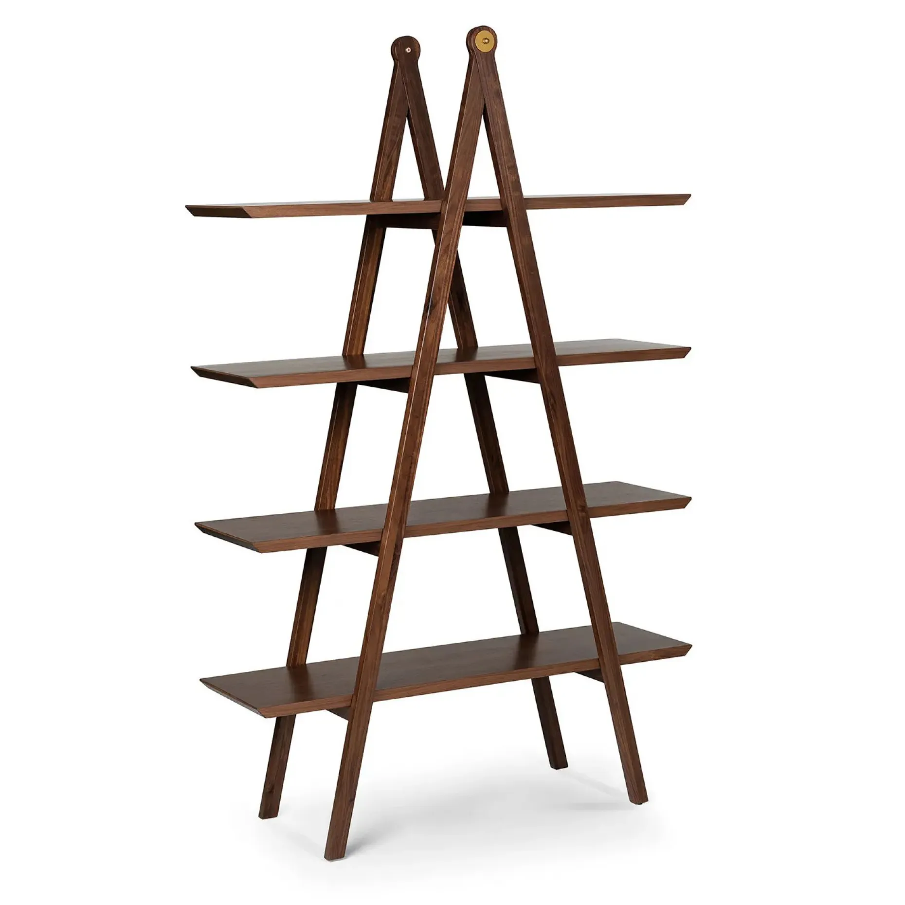 Caliper 47" Shelving Unit - Walnut