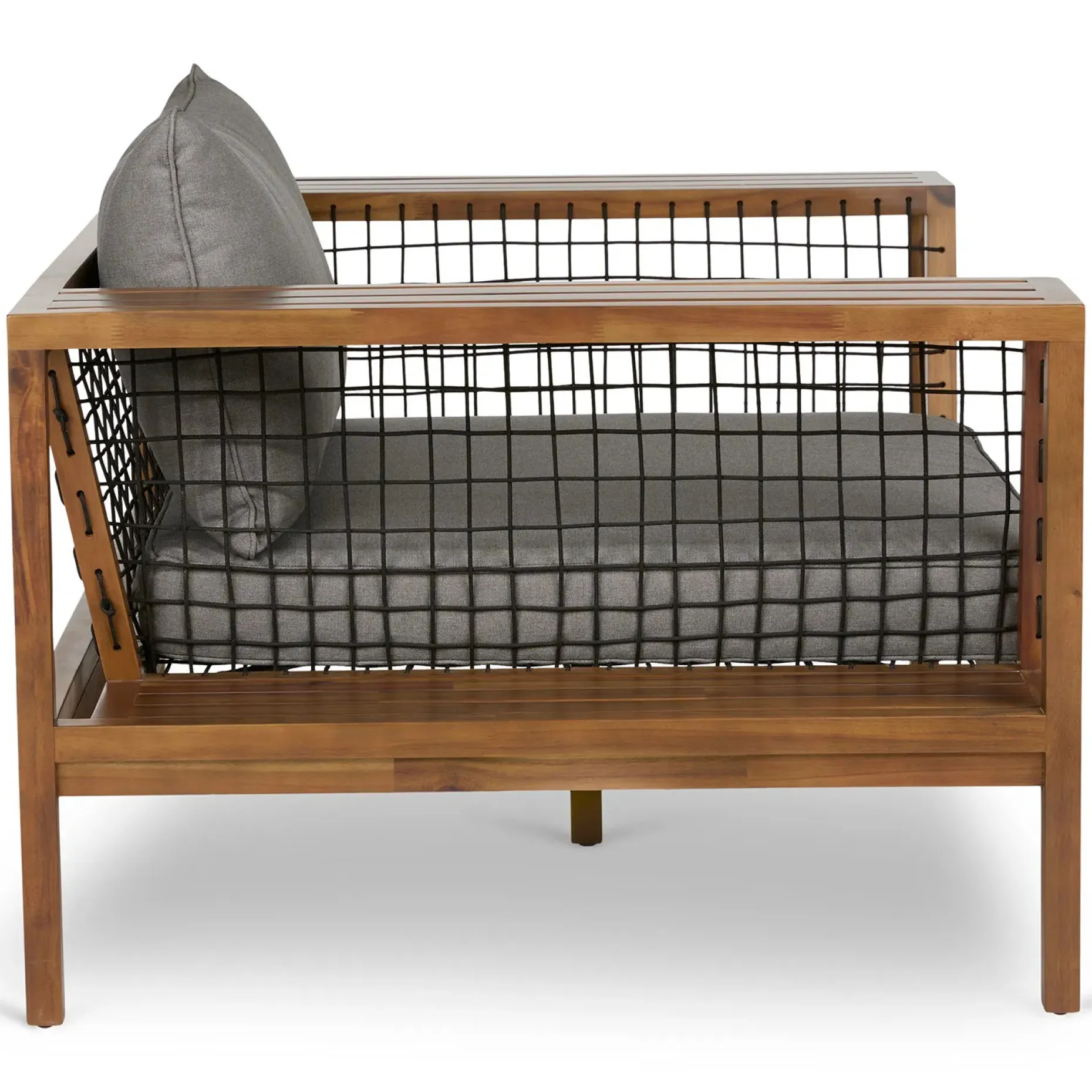 Callais 55" Outdoor Lounge Chair - Taupe Gray