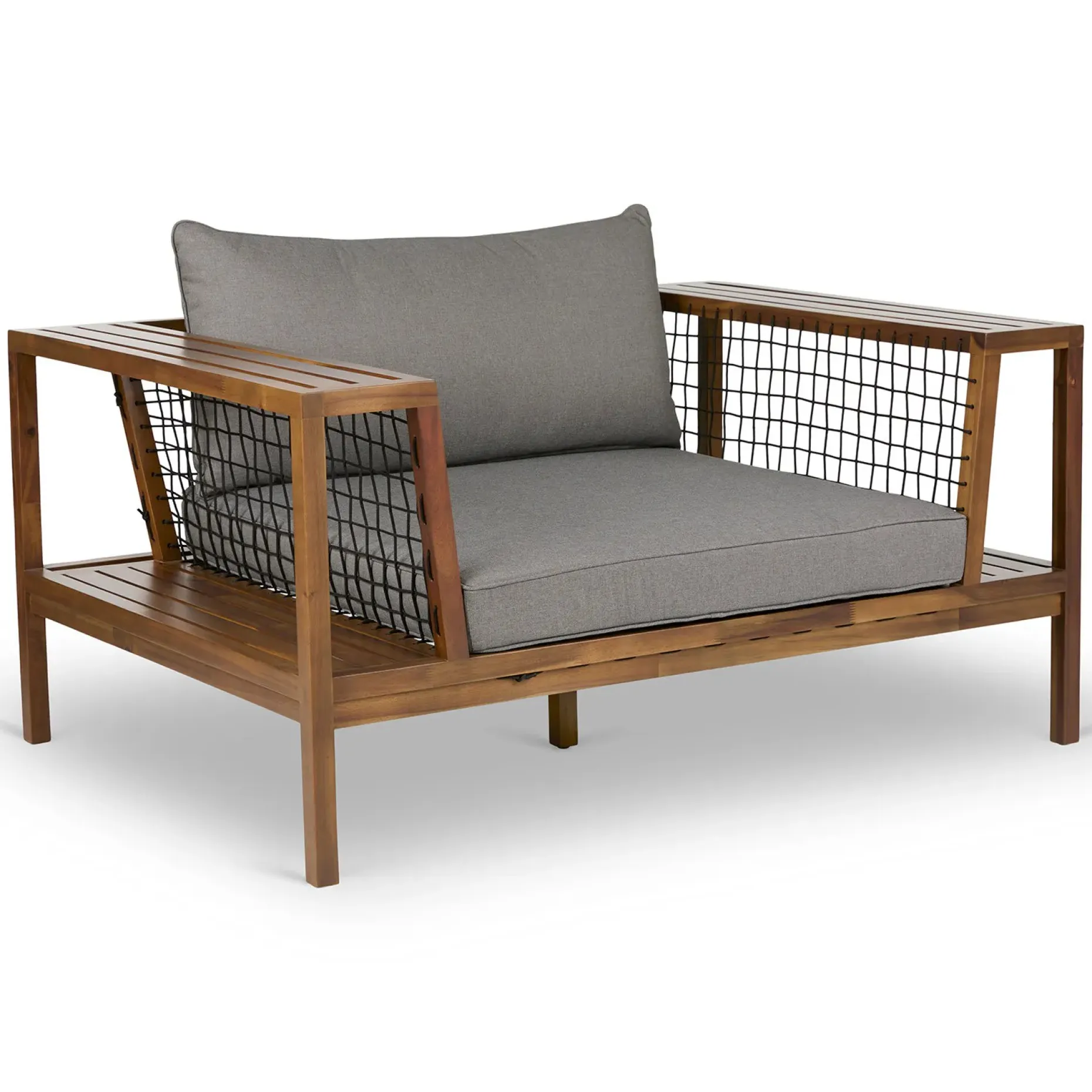 Callais 55" Outdoor Lounge Chair - Taupe Gray