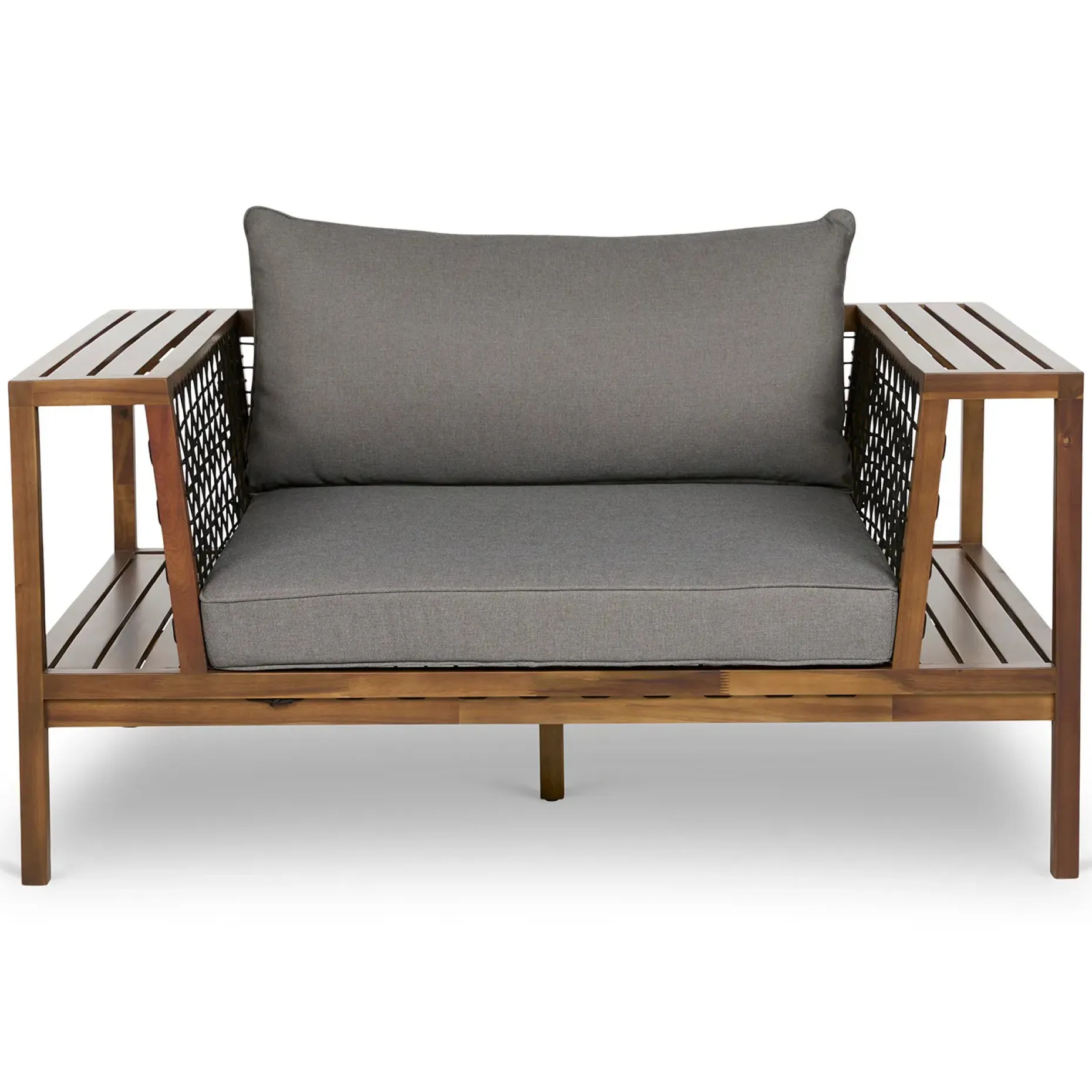Callais 55" Outdoor Lounge Chair - Taupe Gray