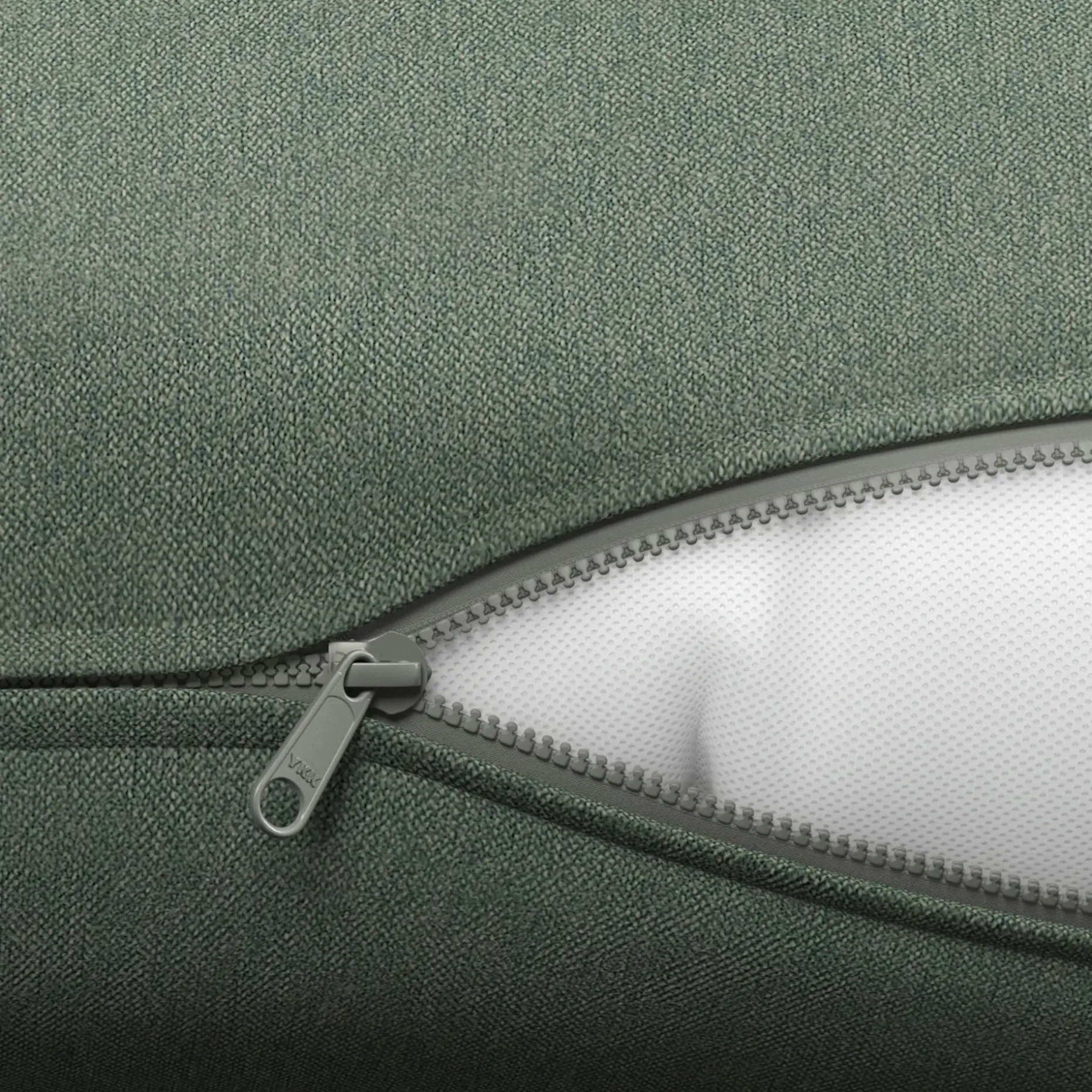 Callais Outdoor Lounge Chair Cushion Cover Set - Dravite Green