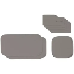 Callais Outdoor Sectional Cushion Cover Set - Taupe Gray
