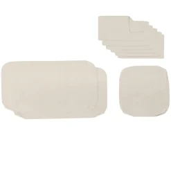 Callais Outdoor Sectional Cushion Cover Set - Dravite Ivory