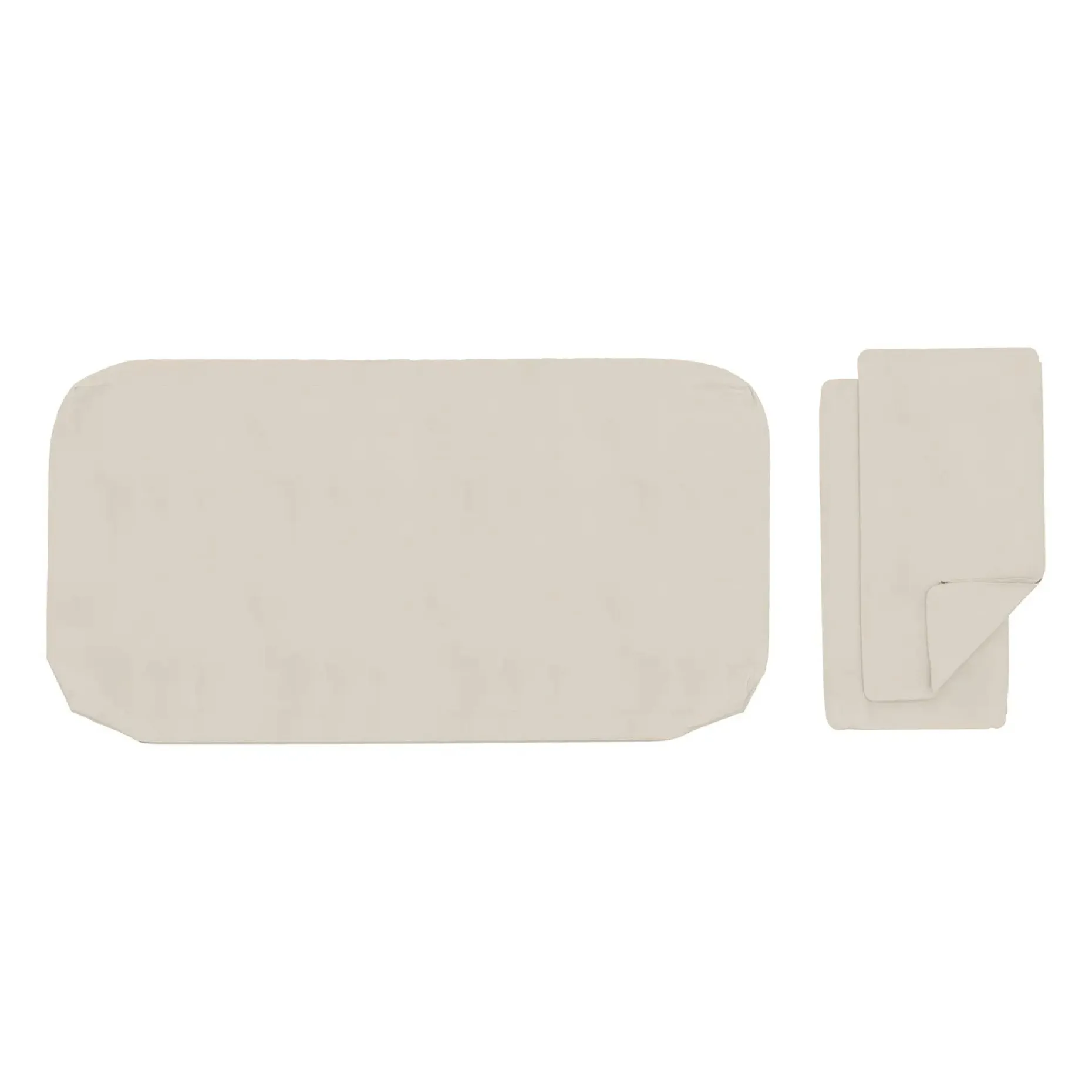 Callais Outdoor Sofa Cushion Cover Set - Dravite Ivory