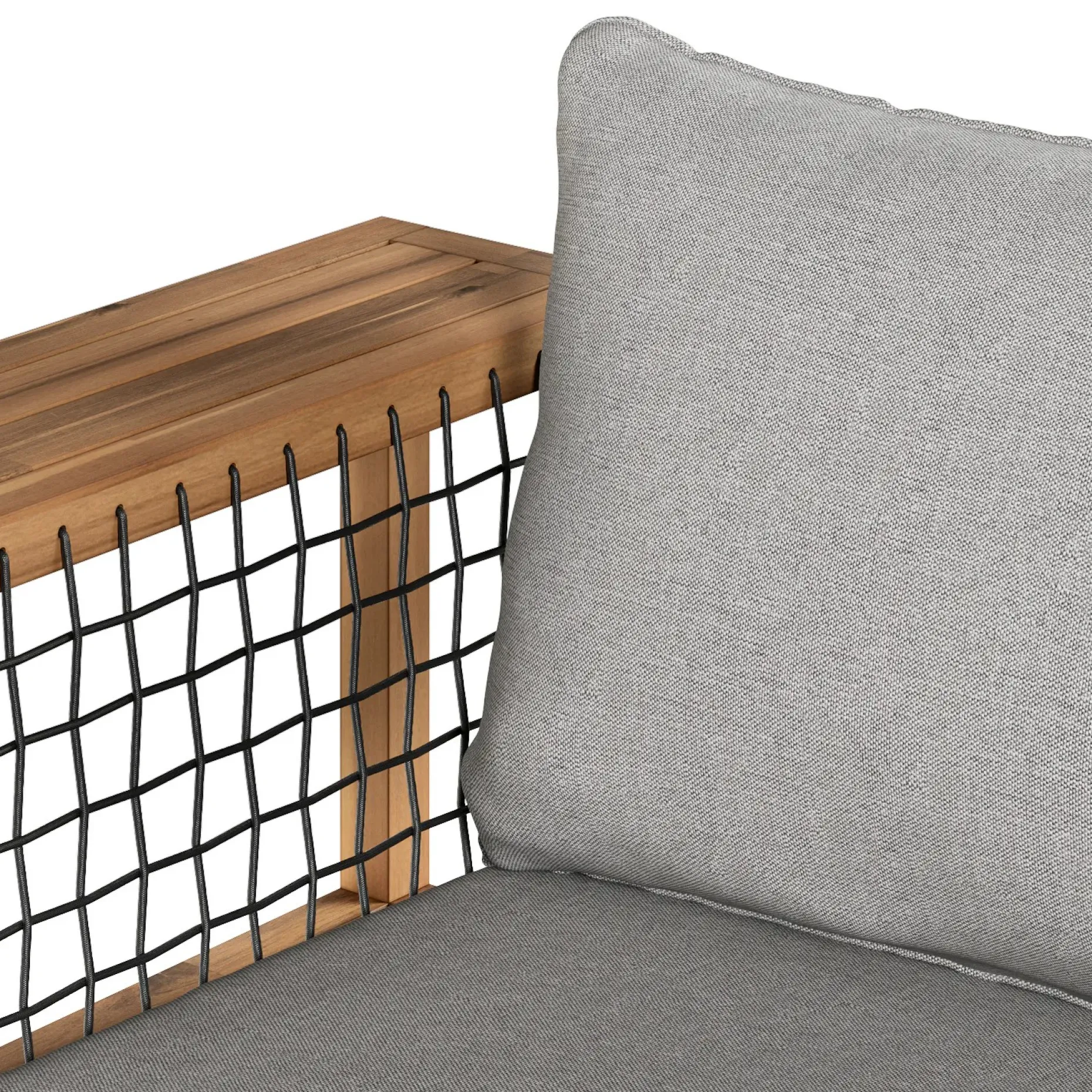 Callais 90.5" Outdoor Sofa - Taupe Gray