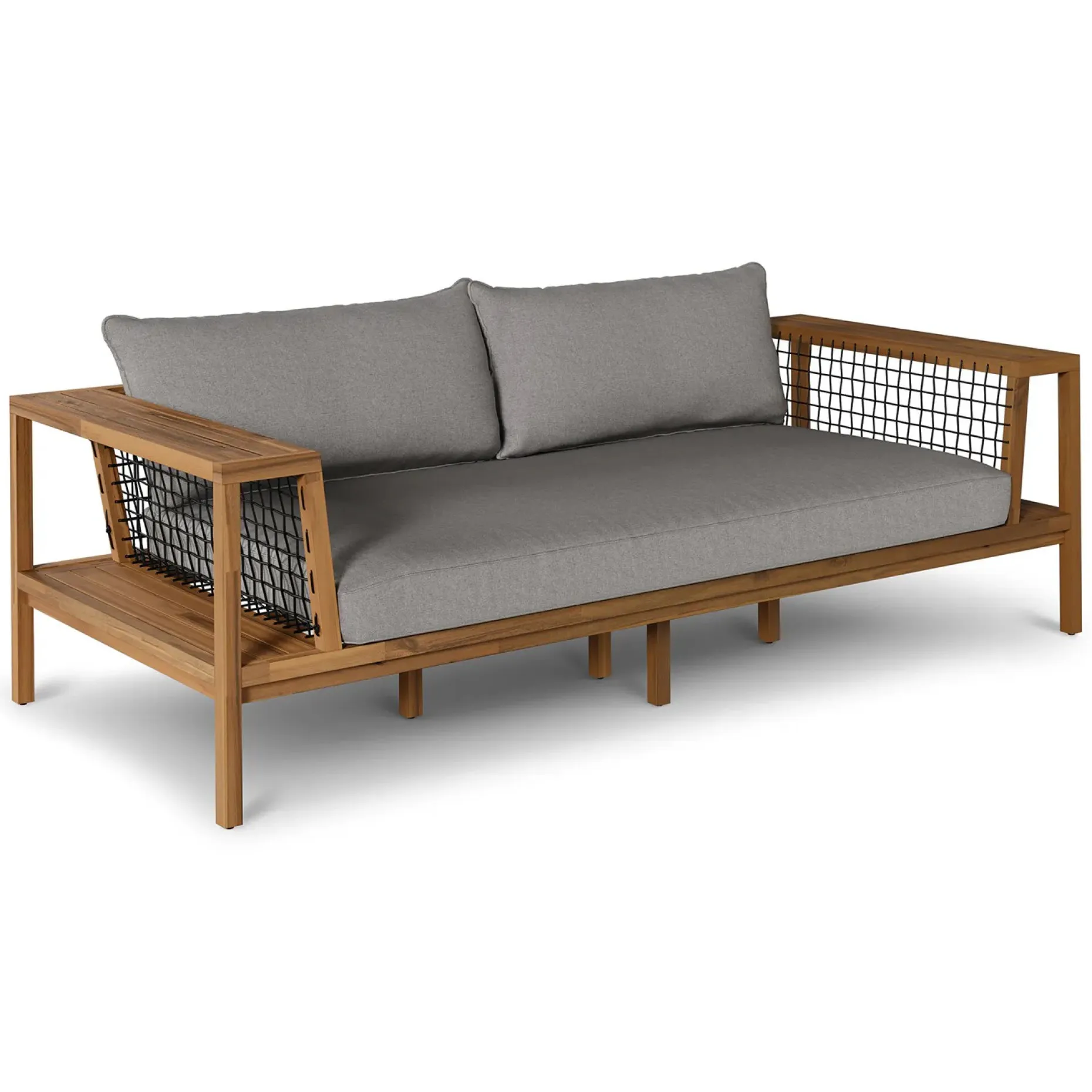 Callais 90.5" Outdoor Sofa - Taupe Gray