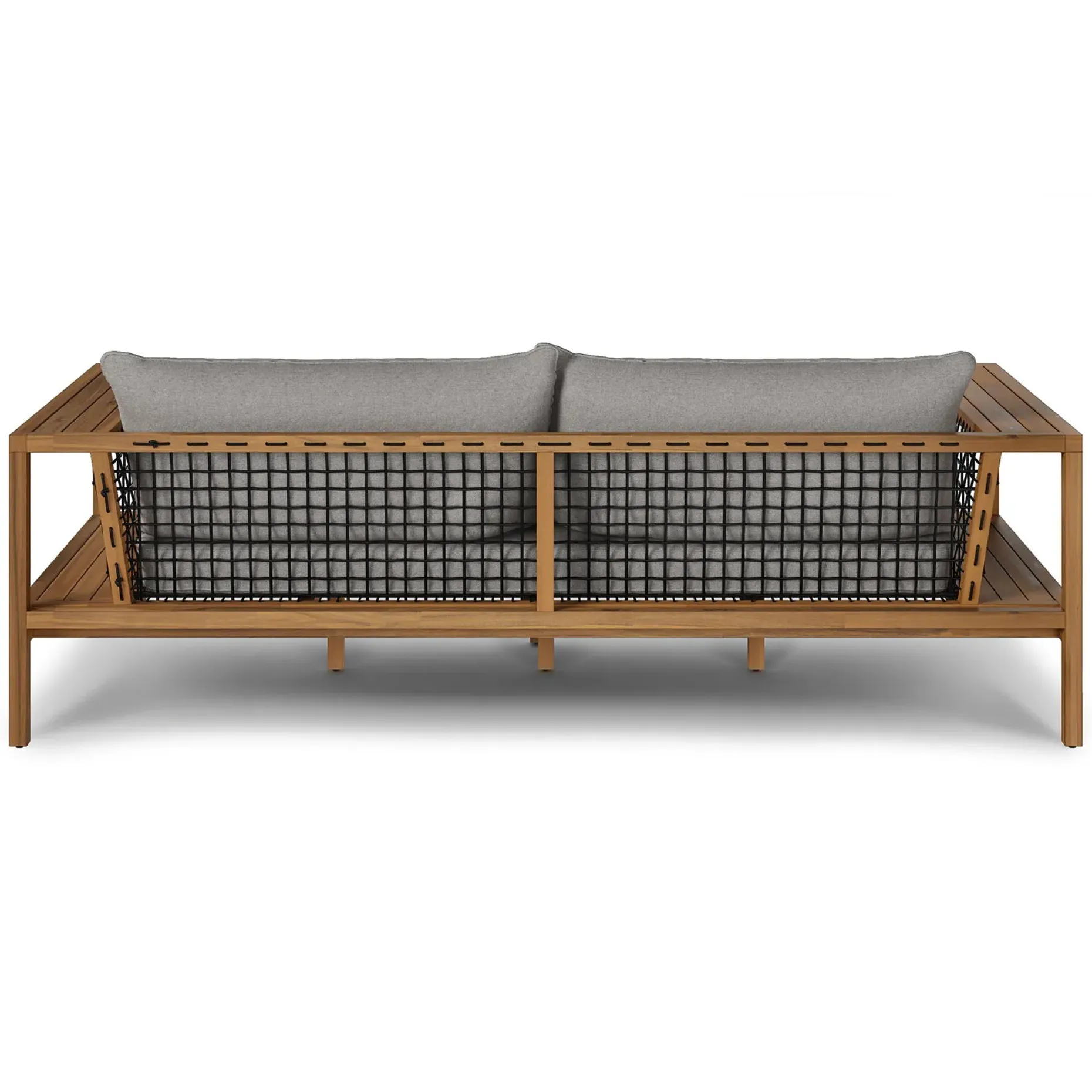 Callais 90.5" Outdoor Sofa - Taupe Gray