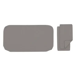 Callais Outdoor Taupe Gray Sofa Cushion Cover Set