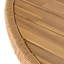 Calliope 78.75" Outdoor Dining Table - Wicker
