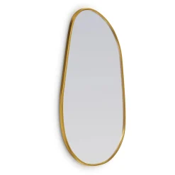 Calvet Wall Mirror - Brass