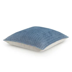 Camil Velvet Pillow - Blue