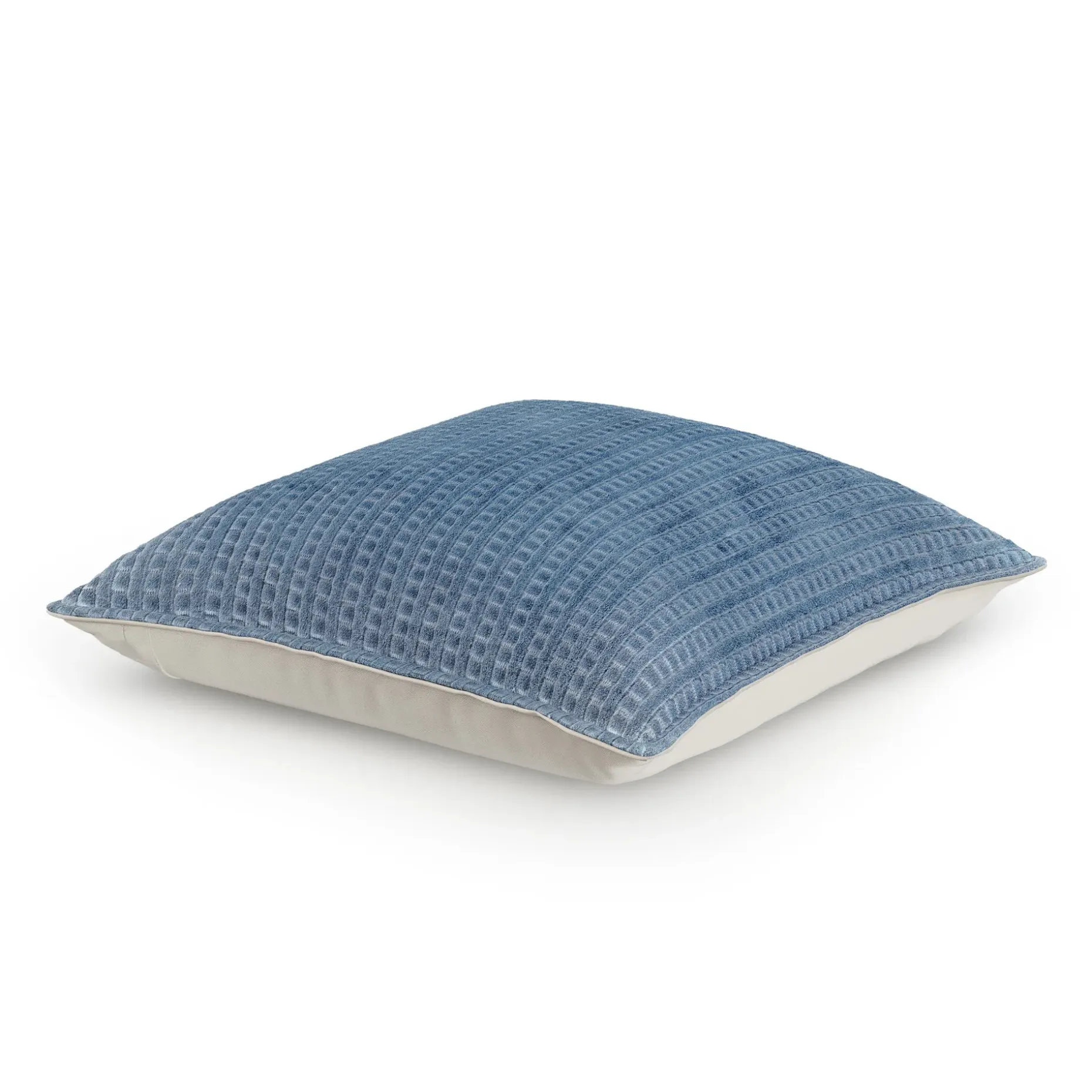 Camil Velvet Pillow - Blue