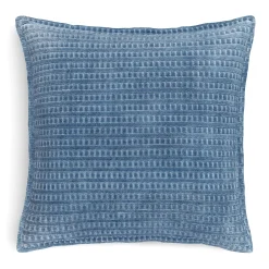 Camil Velvet Pillow - Blue
