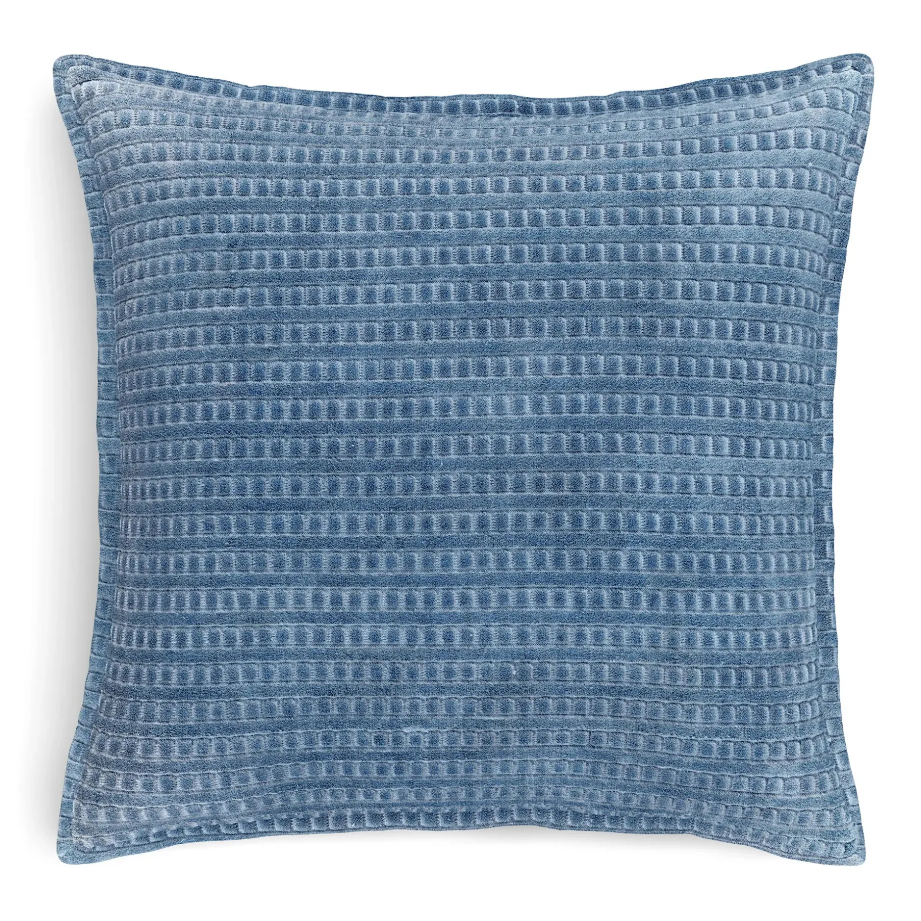 Camil Velvet Pillow - Blue