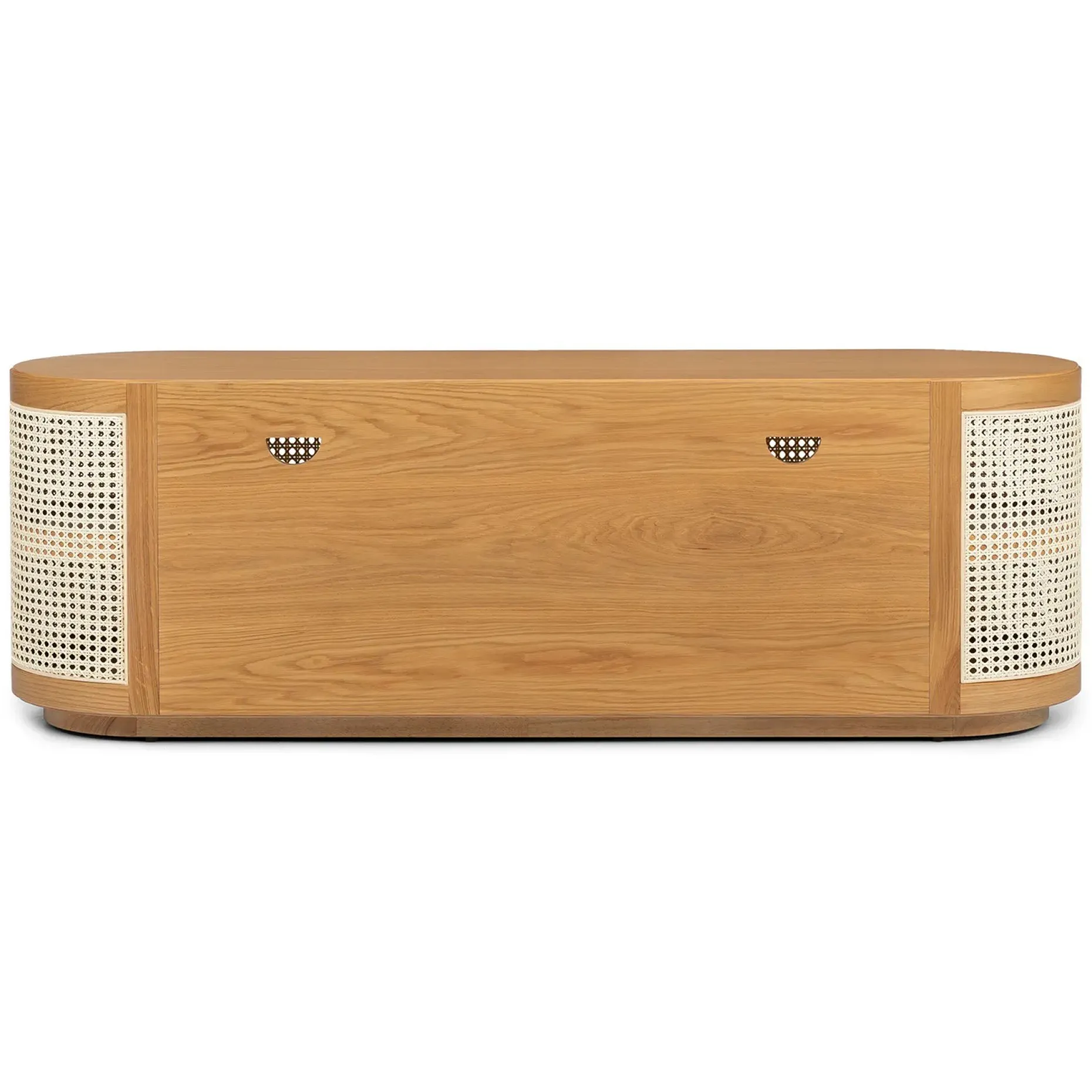 Candra 63" Media Unit - Oak