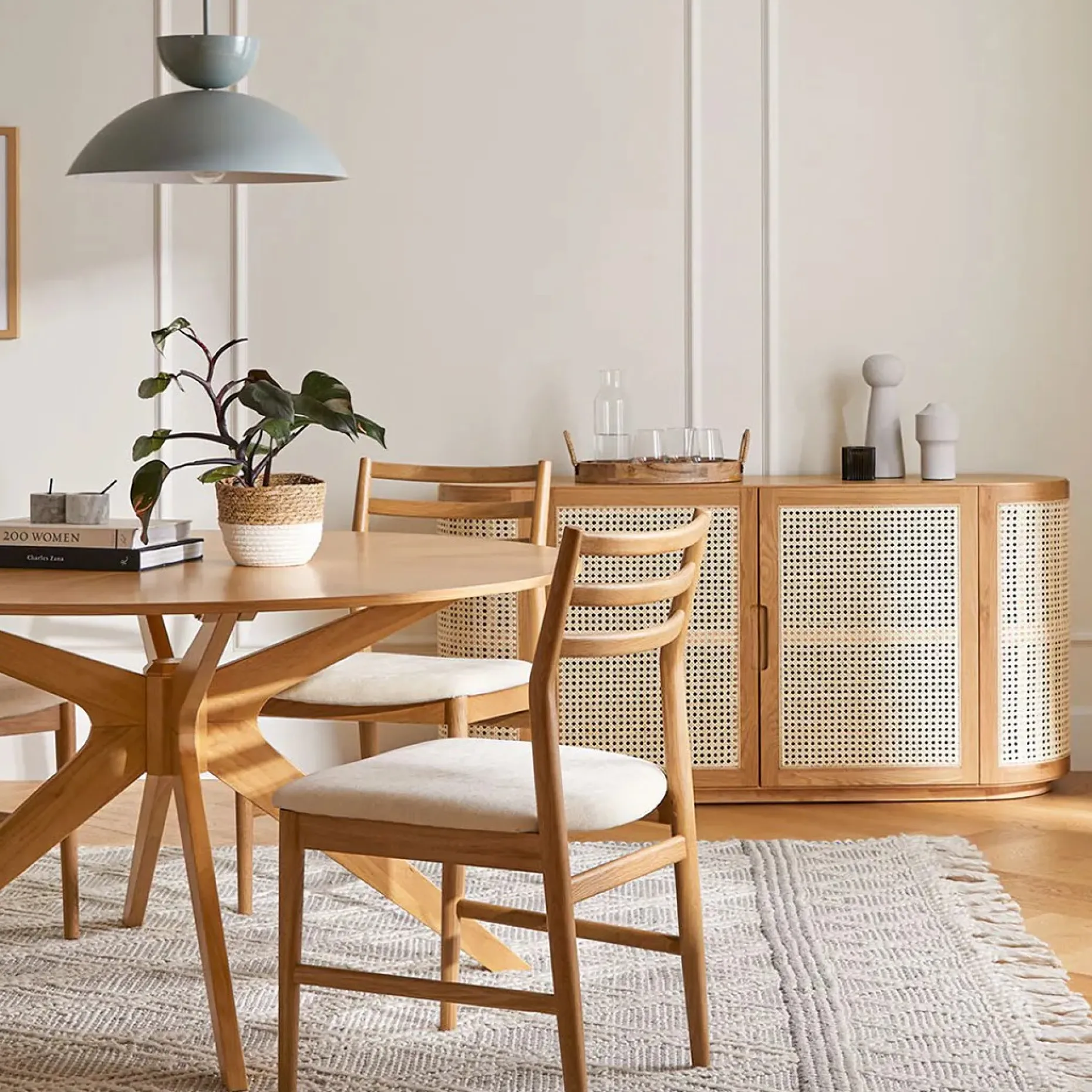 Candra 60" Sideboard - Oak