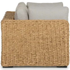 Capra 46" Outdoor Lounge Chair Set - Beach Sand