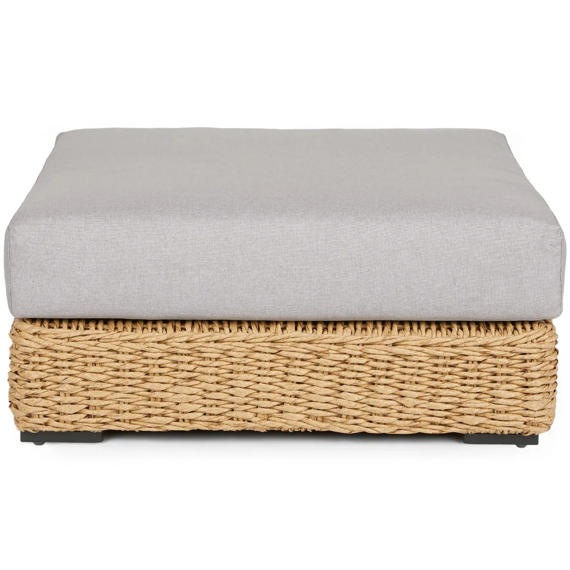 Capra 37.5" Outdoor Ottoman - Beach Sand