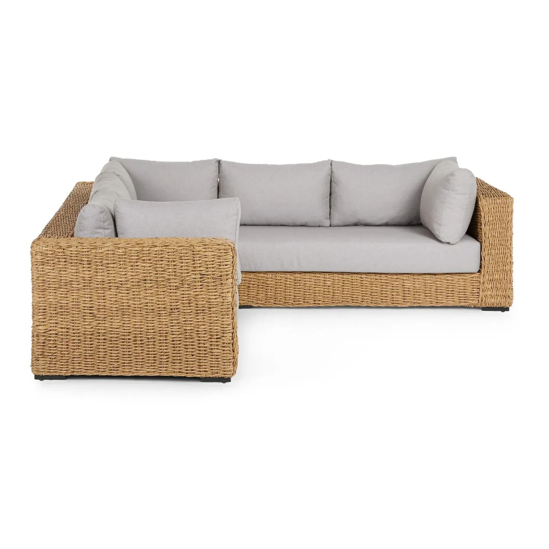 Capra 97" Outdoor Sectional Set - Beach Sand