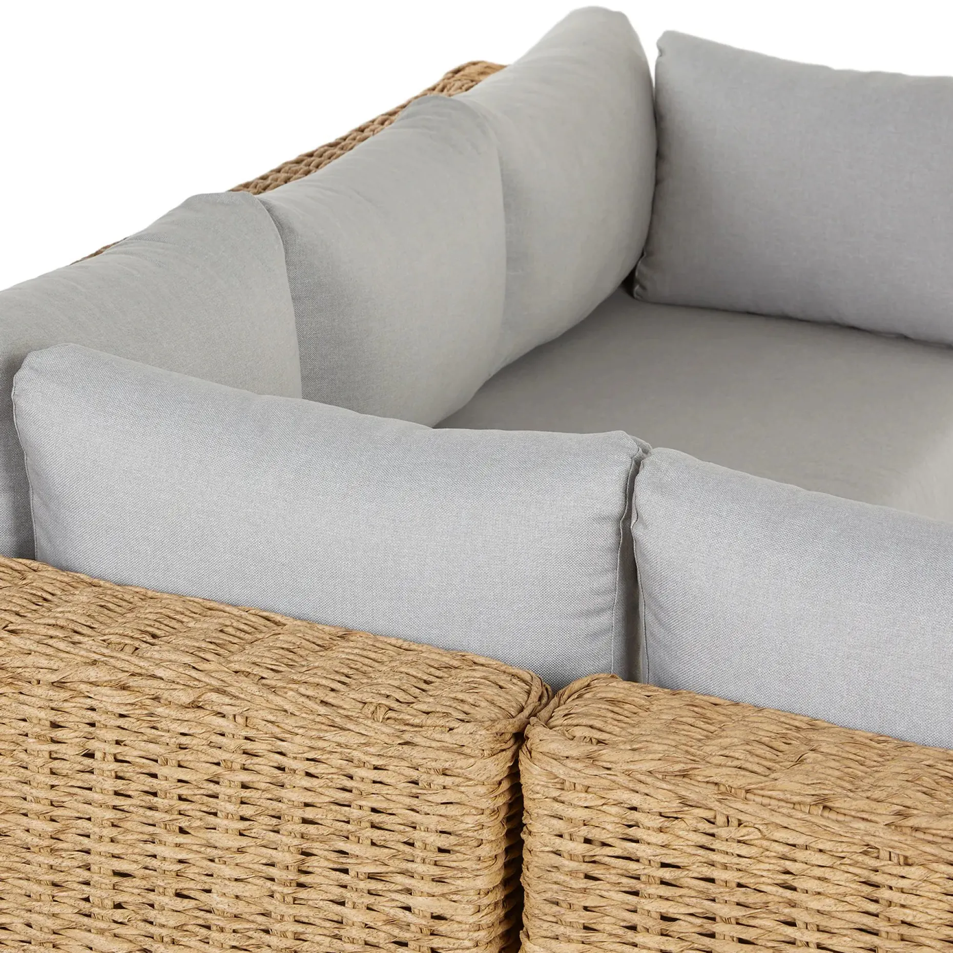 Capra 97" Outdoor Sectional Set - Beach Sand