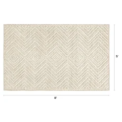 Carina 5 x 8 Rug - Textured Ivory
