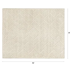 Carina 8 x 10 Rug - Textured Ivory