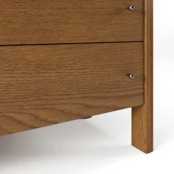 Cassie 6-Drawer Double Dresser - Smoked Oak