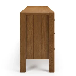 Cassie 6-Drawer Double Dresser - Smoked Oak
