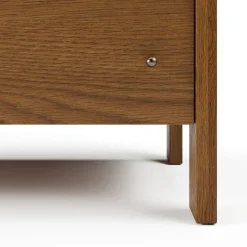 Cassie 6-Drawer Double Dresser - Smoked Oak
