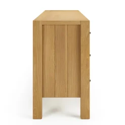 Cassie 6-Drawer Double Dresser - Natural Oak