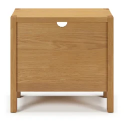 Cassie 2-Drawer Nightstand - Natural Oak