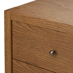 Cassie 9-Drawer Triple Dresser - Smoked Oak
