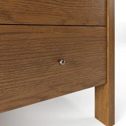 Cassie 9-Drawer Triple Dresser - Smoked Oak