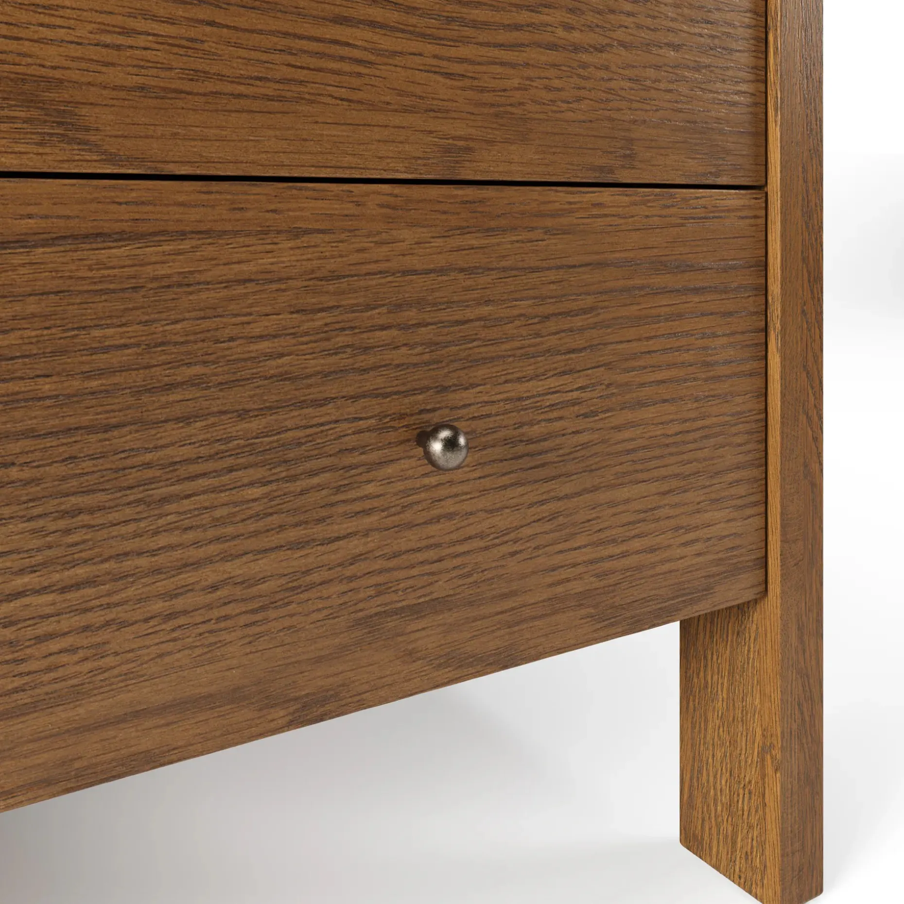 Cassie 9-Drawer Triple Dresser - Smoked Oak