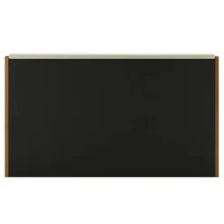 Cassie King Upholstered Storage Bed - Smoked Oak and Taupe Chenille